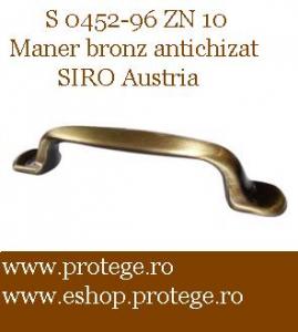Maner bronz antic, interaxa 96 mm, S 0452-96ZN10