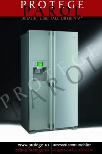 Combina frigorifica Side by Side neincorporabila 90cm, inox, Smeg, design Classica, SS55PTE2