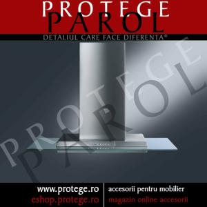 Hota de Perete 90 cm, inox/sticla, SMEG Italia, design Linea, KSEV97X