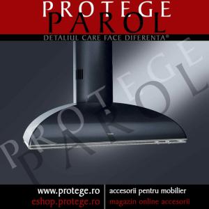 Hota de Perete 90 cm, antracit/ butoane argintii, SMEG Italia, design Coloniale, KA1VA2