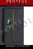 Combina frigorifica Side by Side neincorporabila 90cm, antracit/ manere aurii, Smeg, design Coloniale, SBS800A9