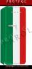 Combina frigorifica 60cm model retro anii 50, steagul italian, smeg,