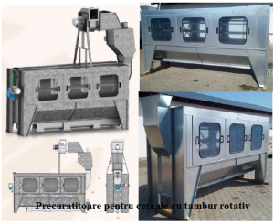 Sistem ventilatie pentru cereale