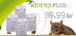 Aparat cu unde electromagnetice Riddex Plus 4 bucati la  99,99 ron cu TVA