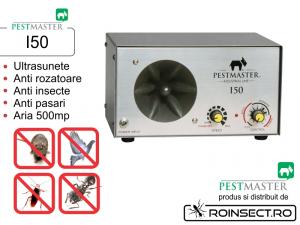 Aparat industrial cu ultrasunete impotriva rozatoarelor, pasarilor si insectelor - Pestmaster I50 - 500mp