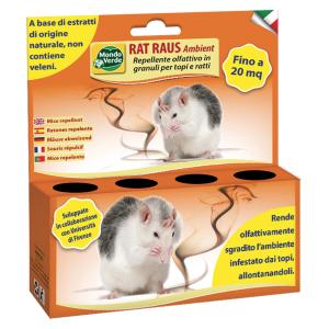 Rat Raus Ambient REP78 repelent olfactiv granule pentru soareci si sobolani 50gr