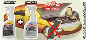 Oferta! Spray impotriva mirosului de rozatoare ZAG248 si Spray anti rozatoare ZAG247