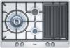 Plita pe gaz bosch pcx815b90e cu gratar grill 75cm