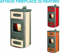 Soba peleti Attack Fireplace 22 Heating