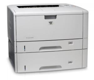 Imprimanta Laser Monocrom A3/A4 HP 9050N, 50 pagini/minut, 300.000 pagini/luna, 600 x 600 DPI, 1 x Serial, 1 x Network, 1 x Paralel, Cartus Toner inclus