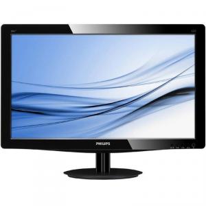 Monitor LED PHILIPS 203V5LSB26/10 (19.5'', 1600x900, HDCP Ready, W-LED Backlight, 10000000:1(DCR), 170/160, 5ms, VGA) Black