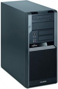 Calculator Fujitsu Siemens Celsius W370 80+, Intel Core 2 Duo E8400 3.0 GHz, 2 GB DDR2, DVD-ROM