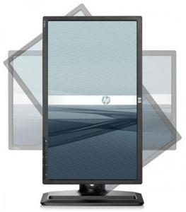 Monitor 24inch HP TFT L2475W, Black&Silver