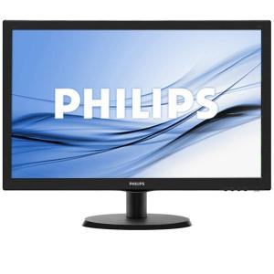 Monitor LCD PHILIPS 223V5LHSB/00 (21.5'', 1920x1080, LED Backlight, 1000:1, 10000000:1(DCR), 170/160, 5ms, HDMI/VGA) Black