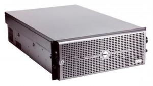 Server DELL PowerEdge 6850 5U Rackmount, 4 procesoare Intel Xeon MP 3.16 GHz, 8 GB DDR2 ECC, 2 X 73 GB HDD SCSI, DVD-ROM, Raid Controller, 2 Surse Redundante
