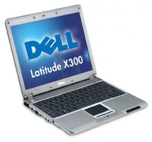 Dell Latitude X300  Centrino 1.2 GHz 1 GB DDR 40 GB 12 inch  XP Pro Coa