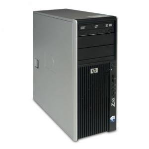 Workstation HP Z400 Tower, Intel Quad Core Xeon 3520 2.67 GHz, 4 GB DDR3 ECC, 250 GB HDD SATA, DVDRW, Placa video ATI Radeon HD 2400XT 256MB DMS59