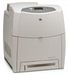 Imprimanta Laserjet color A4 HP 4600, 17 pagini/minut negru, 17 pagini/minut color, 85000 pagini/luna ,600 x 600 dpi, 1 x Paralel, cartuse toner incluse