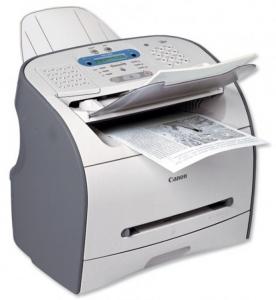 Laserjet Canon 380, fax, copiator, imprimanta, 18 pagini/minut , 5200 pagini/luna , rezolutie 1200/600 dpi