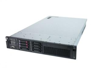 Server HP Proliant DL385 G6 Rackabil 2U, 2 Procesoare AMD Six Core Opteron 2435 2.6 GHz, DVDRW, Raid Controller HP SmartArray P410i, iLO 2, 2 x Sursa redundanta, 2 ANI GARANTIE