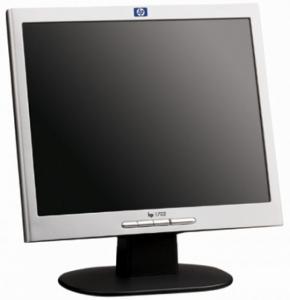 Monitor LCD 17inch TFT HP 1702 Silver & Black