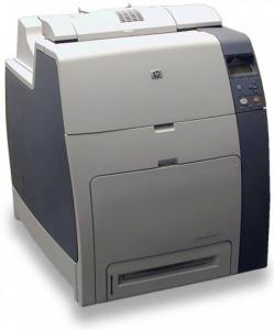 Imprimanta Laserjet Color A4 HP 4700N, 30 pagini/minut, 100000 pagini/luna,1200 x 1200 Dpi, Duplex Manual, lipsa toner, 1 X USB, 1 x Parallel, 1 x Network, cartus toner inclus