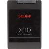 Sandisk x110 128gb ssd, 2.5" 7mm, sata 6gbps, seq read/write: 505 mbps