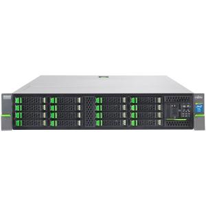 Fujitsu Server PRIMERGY RX2520 M1 - Rack 2U - 1x Intel Xeon E5-2403v2 4C/4T 1.8GHz, 8GB (1x8GB) DDR3-1600 reg ECC, DVD-RW, noHDD (support max. 4 x SAS/SATA 2.5"), RAID 0/1 SATA, 2xGbit Ethernet LAN, 1x PS 450W Hot Plug, telescopic rail, 3Yr On-site