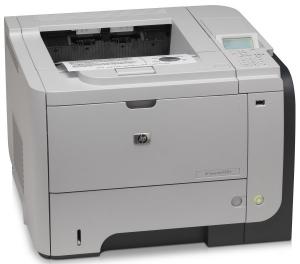 Imprimanta LaserJet Monocrom A4 HP P3015, 42 pagini/minut, 100000 pagini/luna, 1200 x 1200 Dpi, Duplex, 1 X USB, 1 X Network, cartus toner inclus