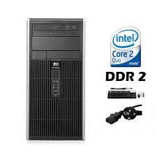 HP DC5800 Core 2 Duo E7400 2.8GHz 2GB DDR2 250GB HDD Sata RW VB Coa Tower