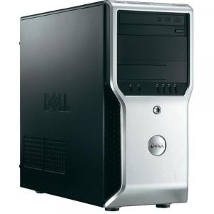 Workstation Dell Precision T1600 Tower, Intel Quad Core Xeon E3-1225 3.1 GHz, 4 GB DDR3, Hard Disk 250 GB SATA, DVDRW, Placa Video ATI FirePro V4800 1GB DDR5