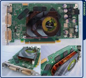 Placa Video second hand grafica profesionala Nvidia Quadro FX3500 , 256 MB GDDR3 , 256bit , 2XDVI-I Stereo
