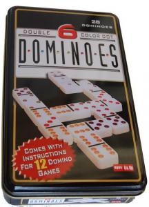 Joc DOMINO Double 6 Color