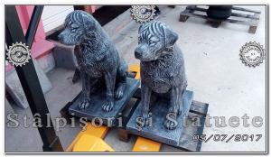 Statueta rottweiler din beton model S12