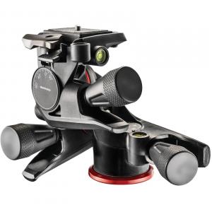 Manfrotto XPRO Geared 3-Way Cap Pan/Tilt - suporta 4 kg