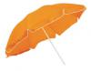 Umbrela de plaja cu 8 clini portocalii si suport
