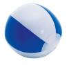 Mini minge de plaja din pvc albastru si alb