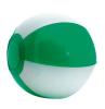 Mini minge de plaja din PVC verde si alb