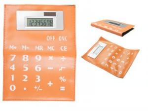 Calculator portocaliu pliabil