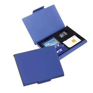 Suport  albastru pentru carduri SD/micro SD si sim-uri