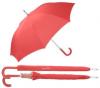 Umbrela rosie  automata andre philippe cu 8 clini si maner colorat din