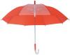 Umbrela rosie  automata cu 8 clini