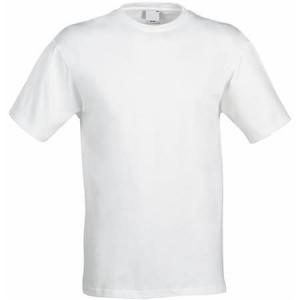 Tricou T-shirt confectionat din bumbac 100% alb