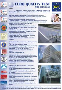Consultanta Tehnica si Certificarea conformitatii produselor de constructii