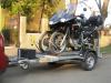 Remorca transport motociclete