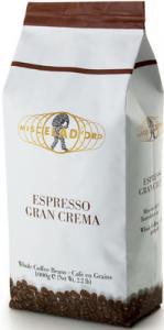 Cafea boabe 1kg gran crema cu espressor in custodie