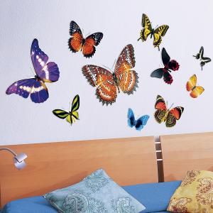 Decoratiune autocolanta murala Fluturi