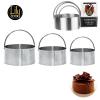 Set 3 cuttere rotunde pentru patiserie