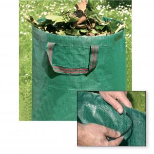 Sac pentru reziduuri de gradina,pliabil, 272 l, culoare verde