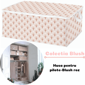 Husa pentru pilote-Blush roz